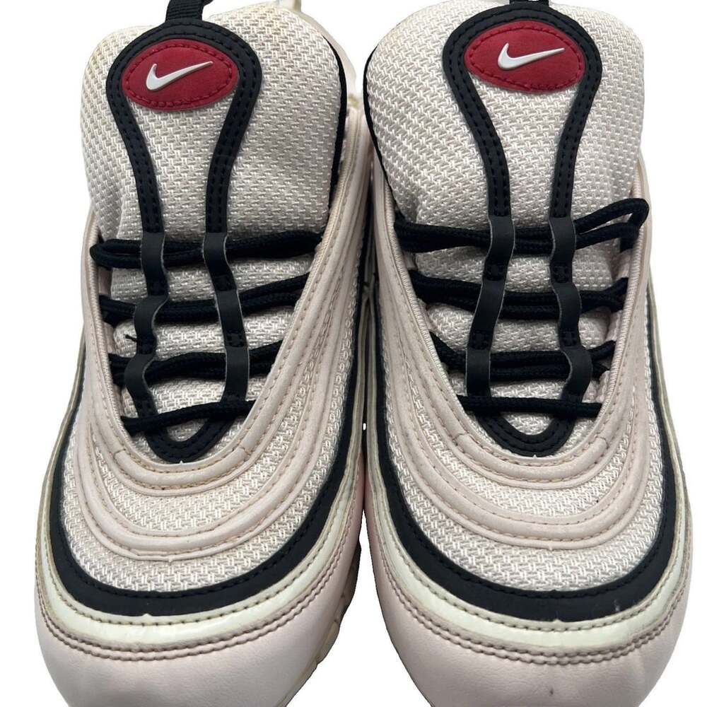 Nike Air Max 97 Women's Running  Shoes Sz 9.5 Light Pink/White/Black 921733 603
